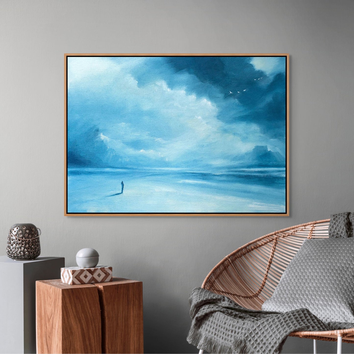 Letting Out the Tide Canvas Print