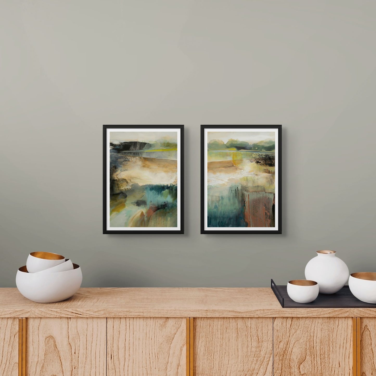 Misty Mountain lI Poster Print