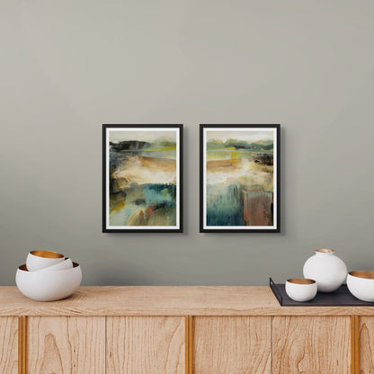 Misty Mountain lI Poster Print