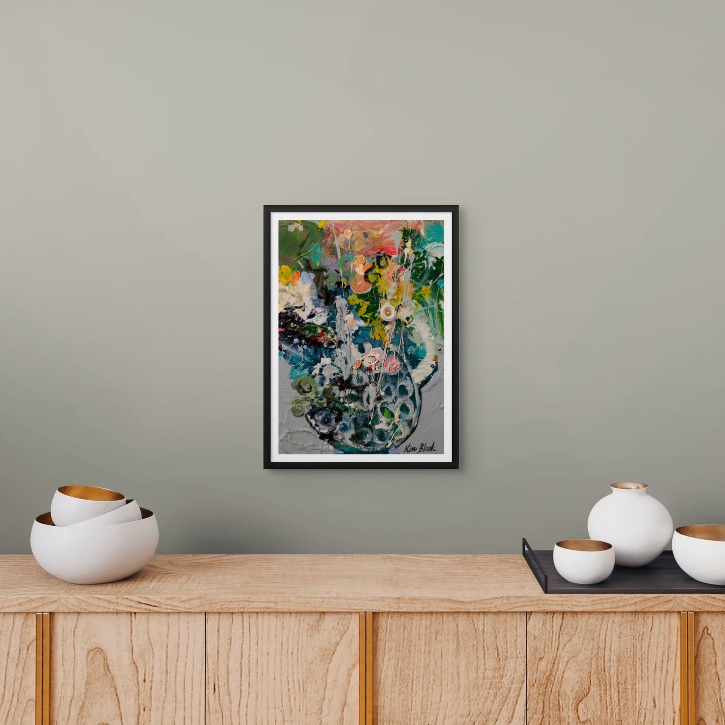 Pots of Paint Poster Print
