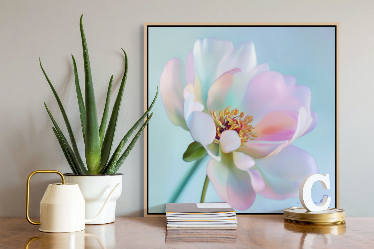 Soft Radiance Canvas Print