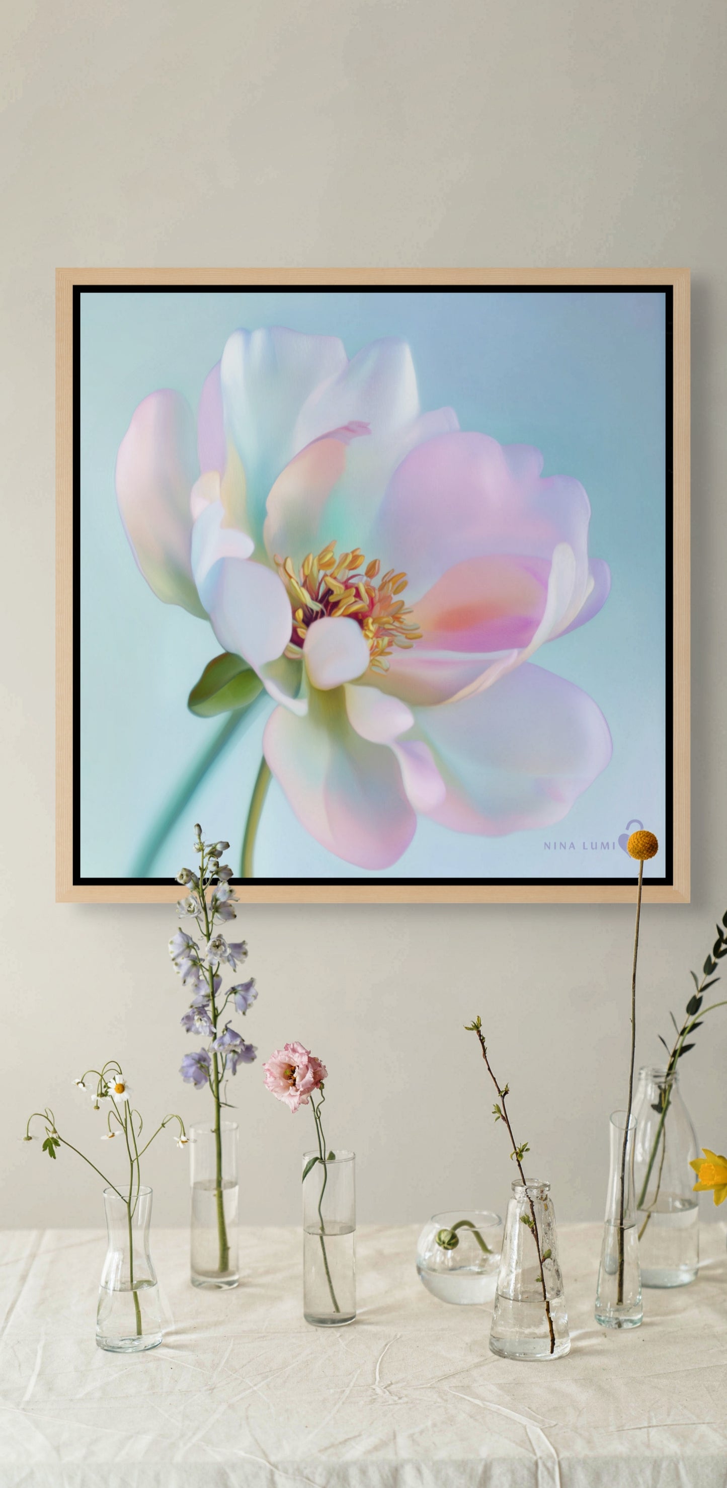 Soft Radiance Canvas Print