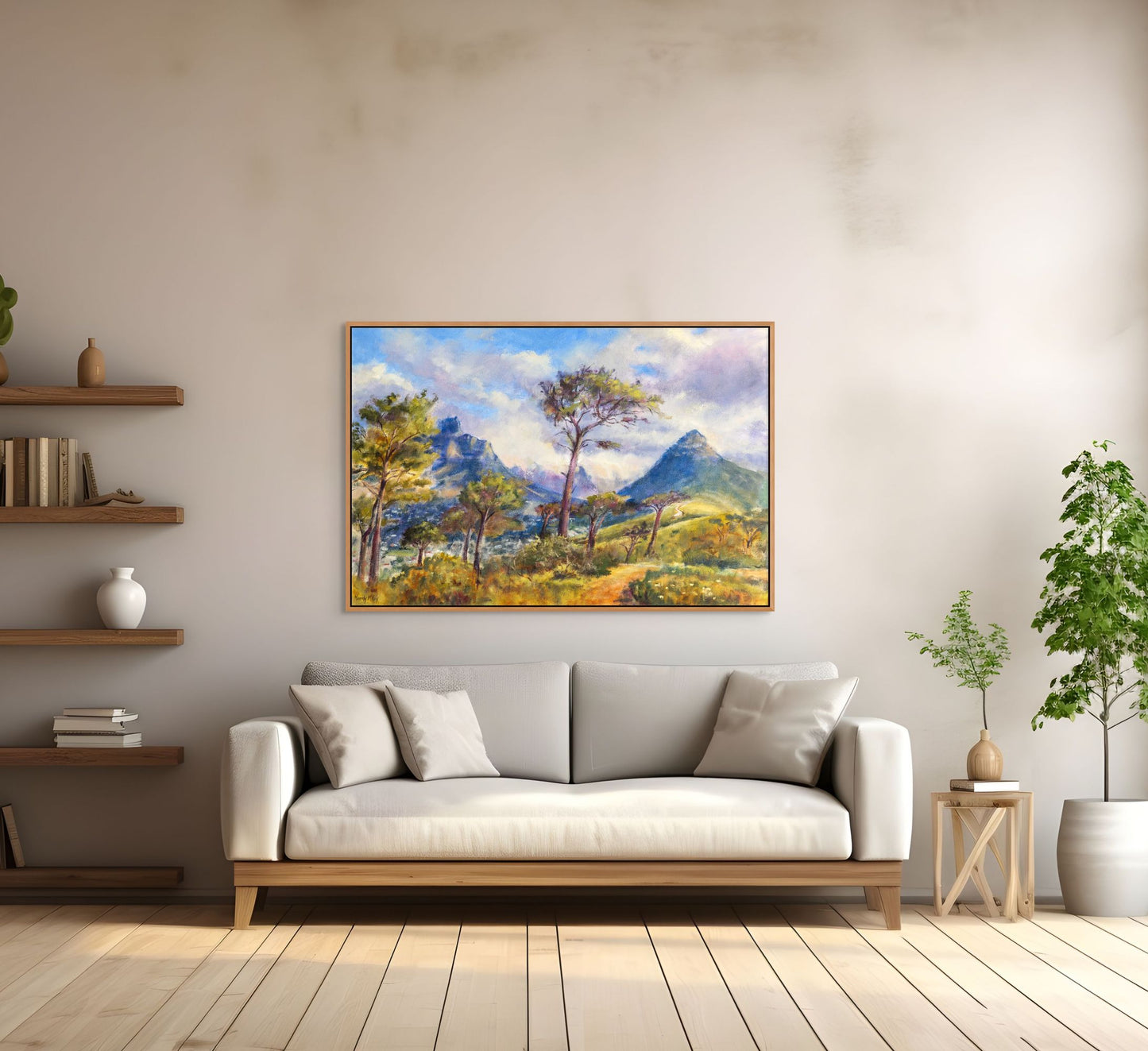 Tranquility From Signal Hill Canvas Print