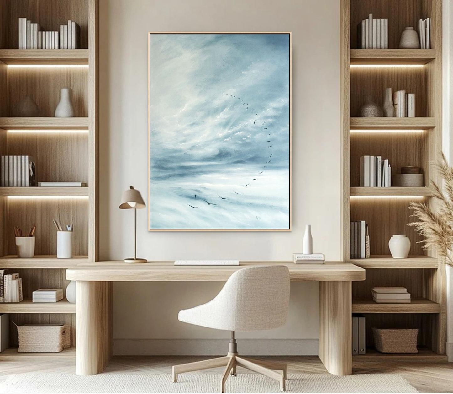 Upon a Mountaintop Canvas Print