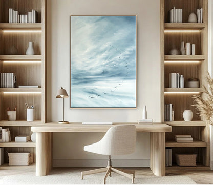 Upon a Mountaintop Canvas Print