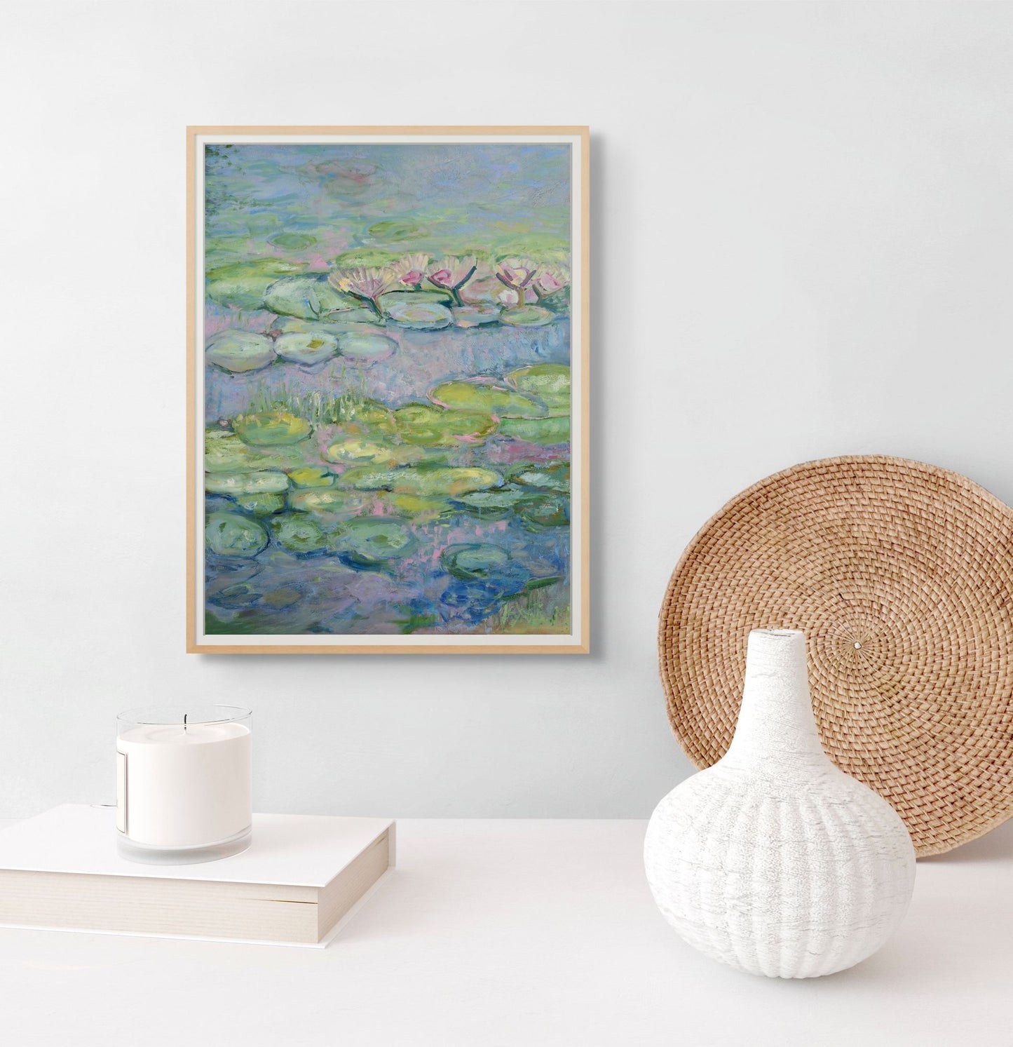 Water Lillies - Purity Poster Print