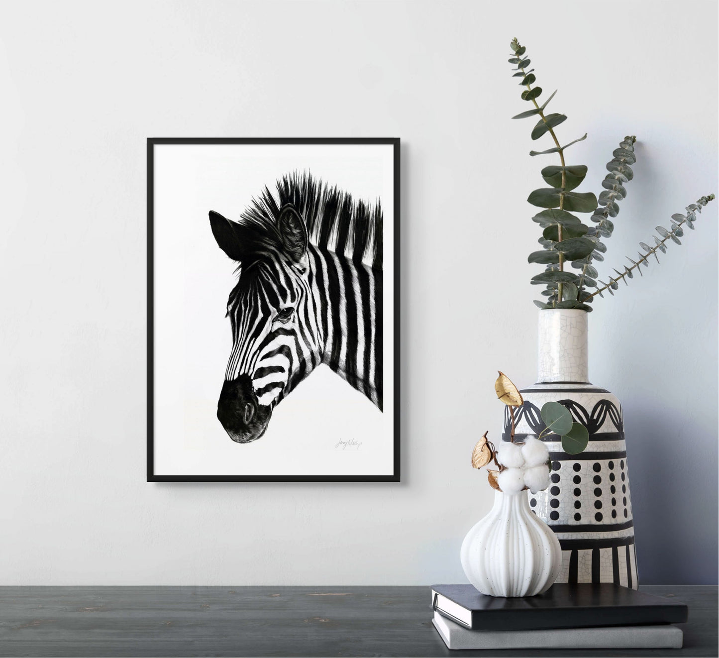 Zebra 1 Poster Print